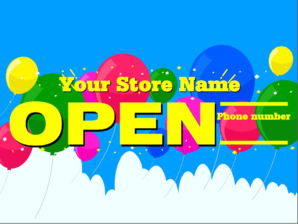 Custom Vinyl Banner – HD Vinyl Sign – Personalized Banner FREE SHIPPING 24″x36″