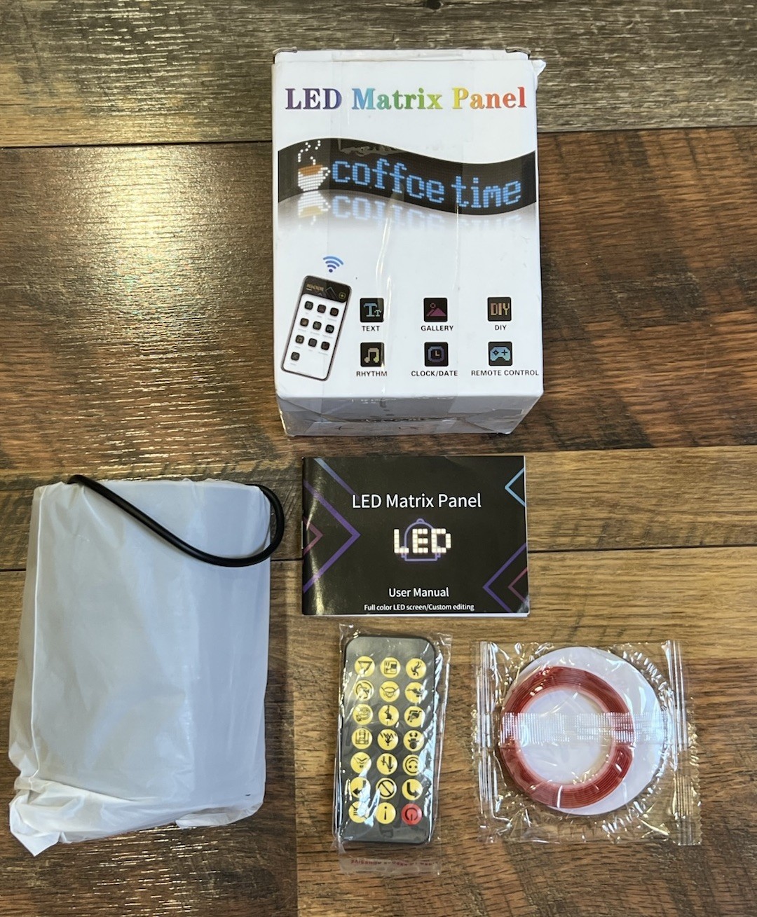 LED Pixel Matrix Panel Sign Advertising Flexible Display Screen Light Devil Eye