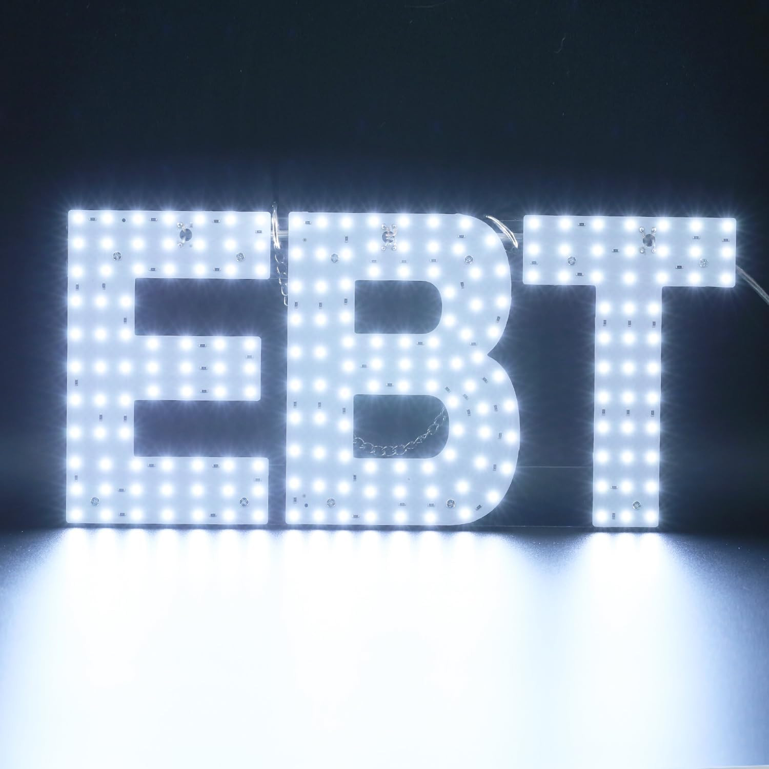 30″x10″ Large LED EBT Signs for Smoke Shops, Super Bright Unique Design EBT Sign