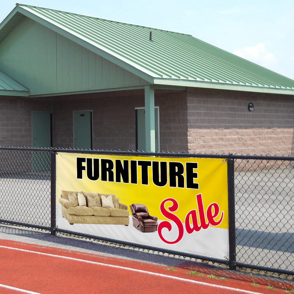 Vinyl Banner Multiple Sizes Furniture Sale Advertising Printing A Retail Outdoor