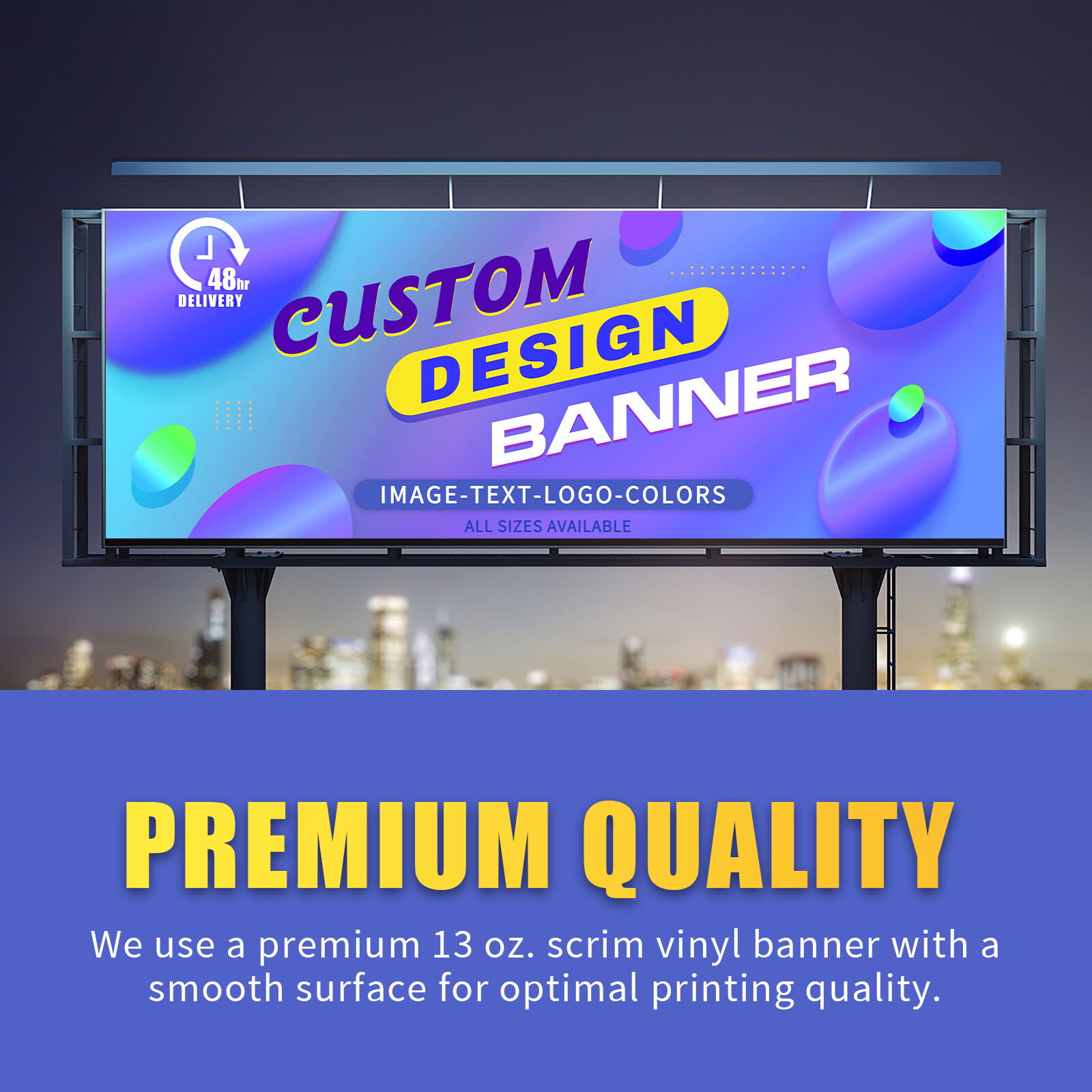 Personalized Custom Vinyl Banners and Signs for Advertising Event, Business