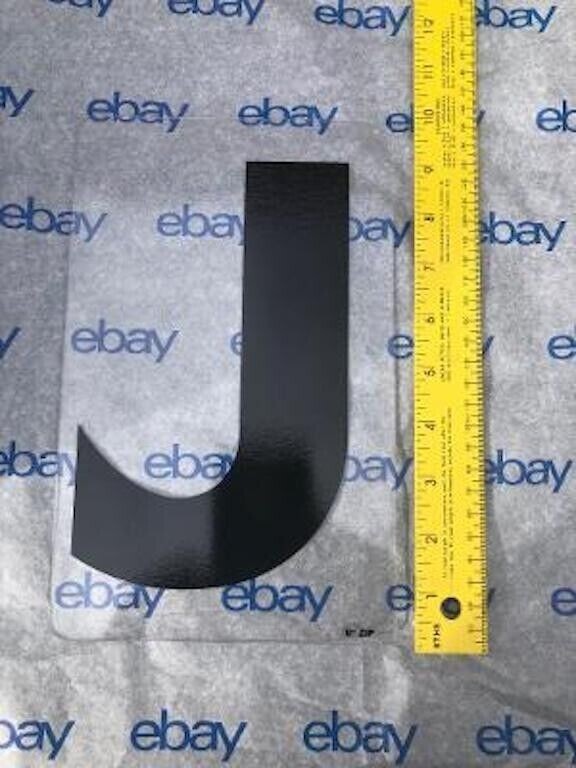 8 inch zip letters changeable outdoor signage marquee letters Letter J