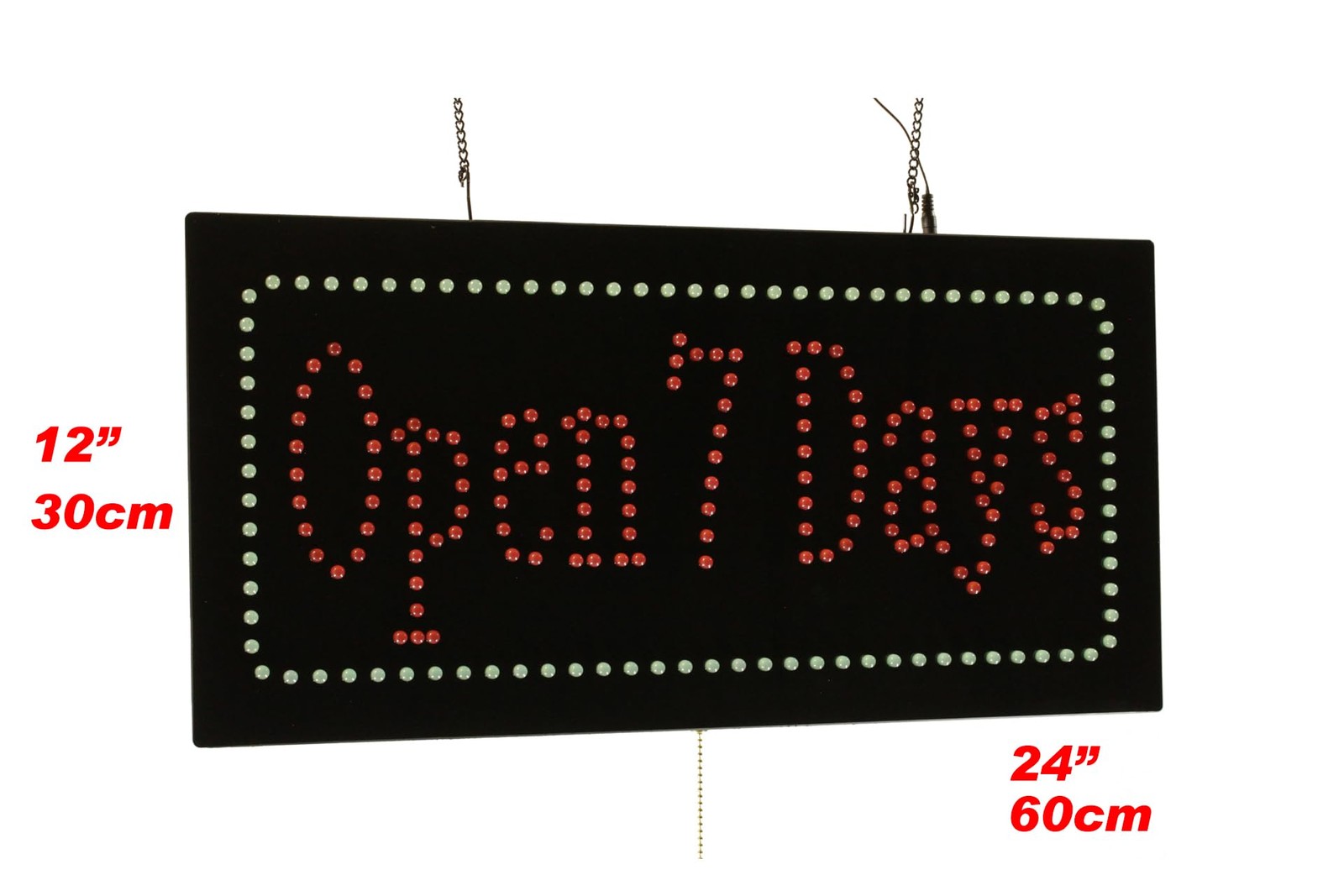 Open 7 Days Sign 24X12 60X30Cm Topking Led Neon Florescent Signage Signboard