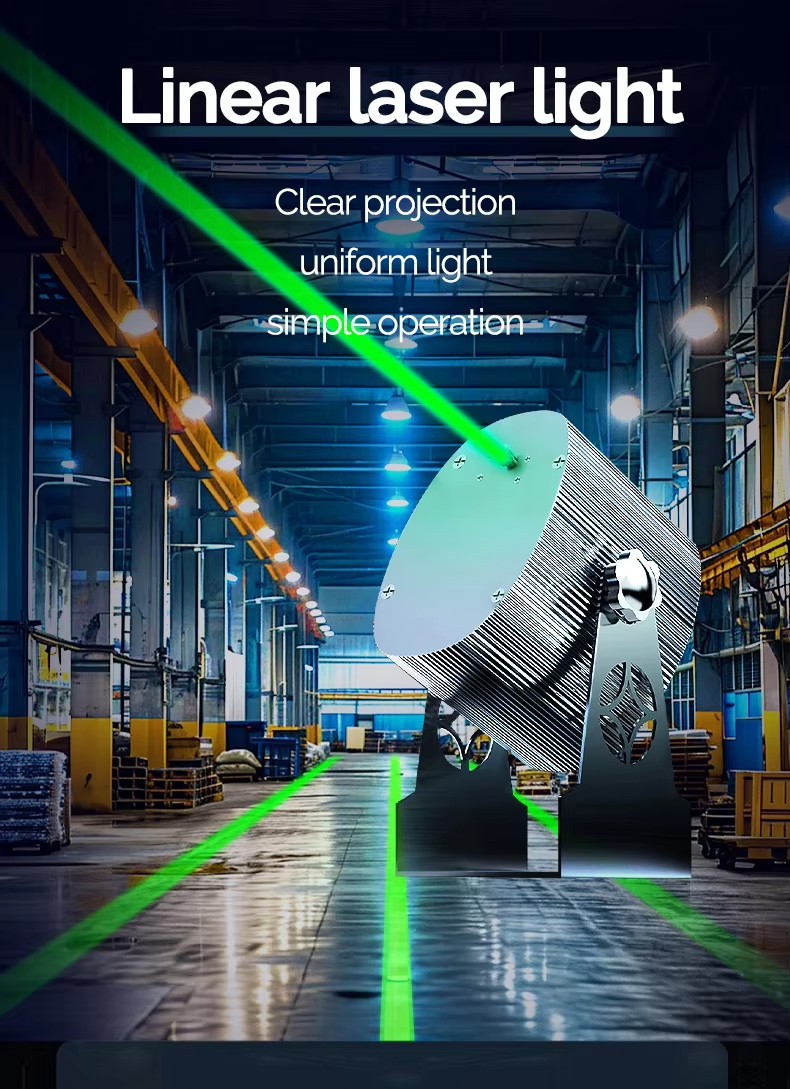 20-40W Green Industrial Warning Sign Lamp for Safety Laser Line Light Pojector