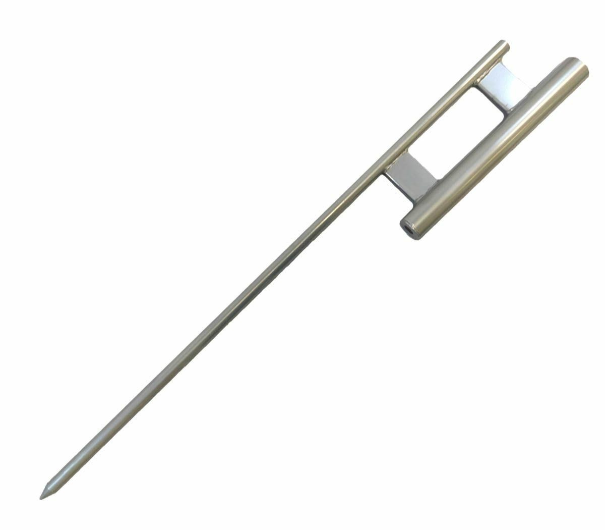 GROUND SPIKE STEEL MOUNT BASE FOR ADVERTISING SUPER FLAG POLE