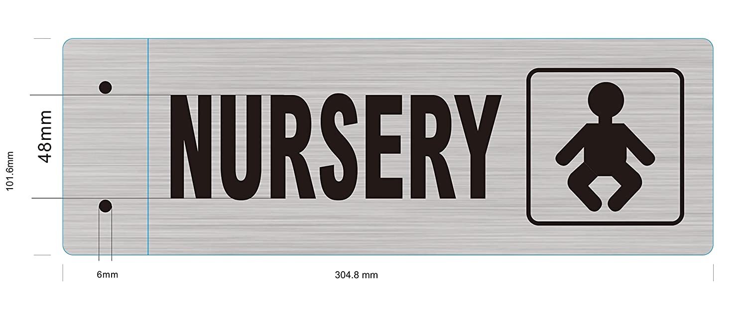 Nursery Sign -Two-Sided/Double Sided Projecting, Corridor-REF24-1027