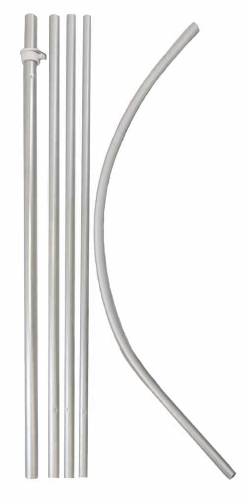 Open Windless Advertising Swooper Flag Kit Open 24/7 Now Open