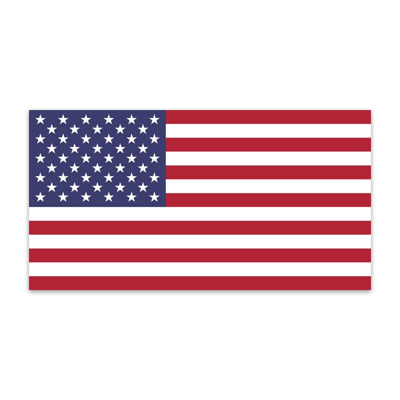 Flag of the United States Vinyl Decal American Flag Window Wall Sticker 9.5″x5″