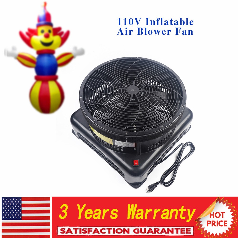 Air Blower Fan 750W 17.7 for Inflatable Wind Dancer Tube Man Air Blower Fan