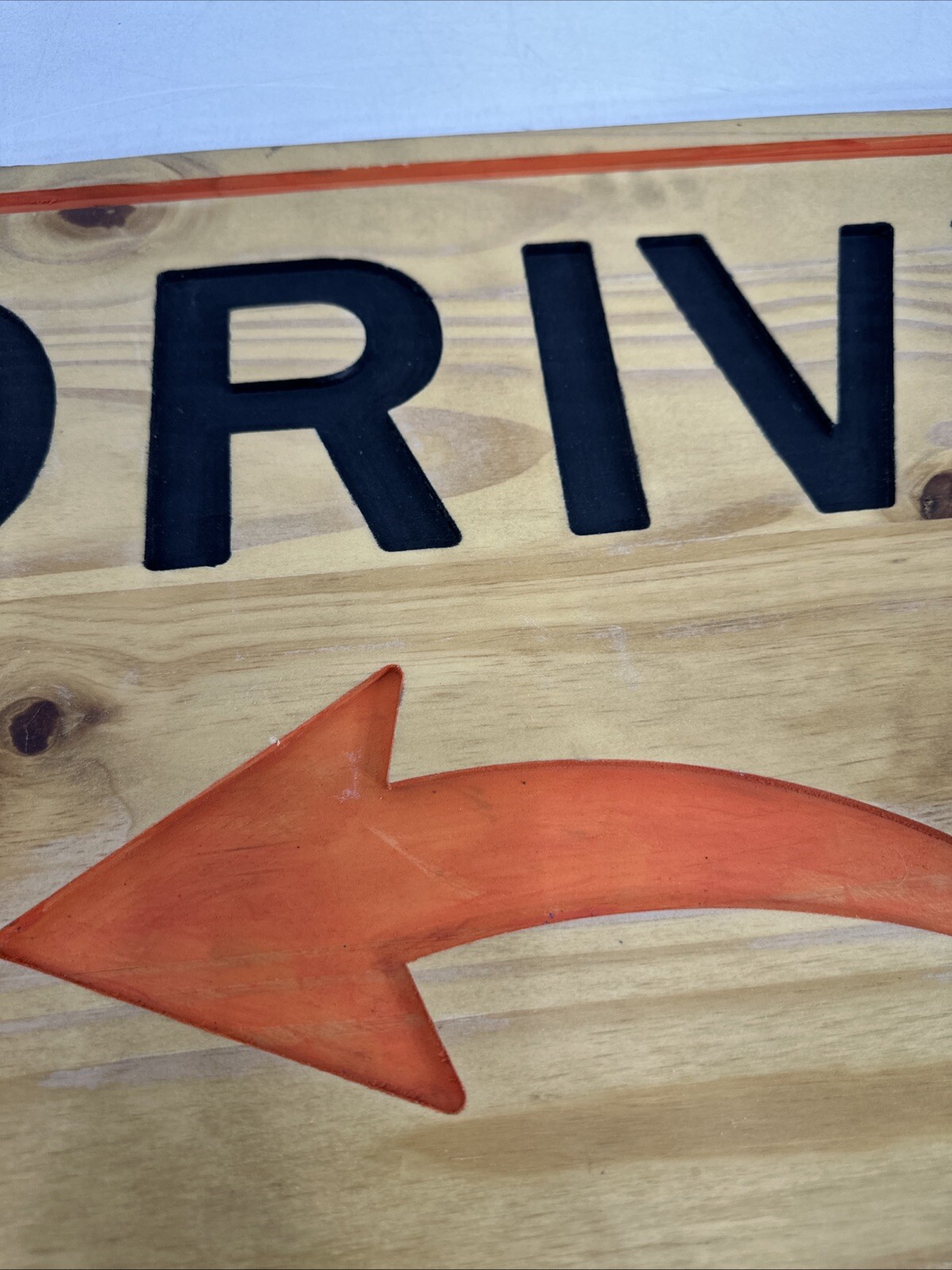 Drive-thru Wooden Sign Homemade 26” X 22”