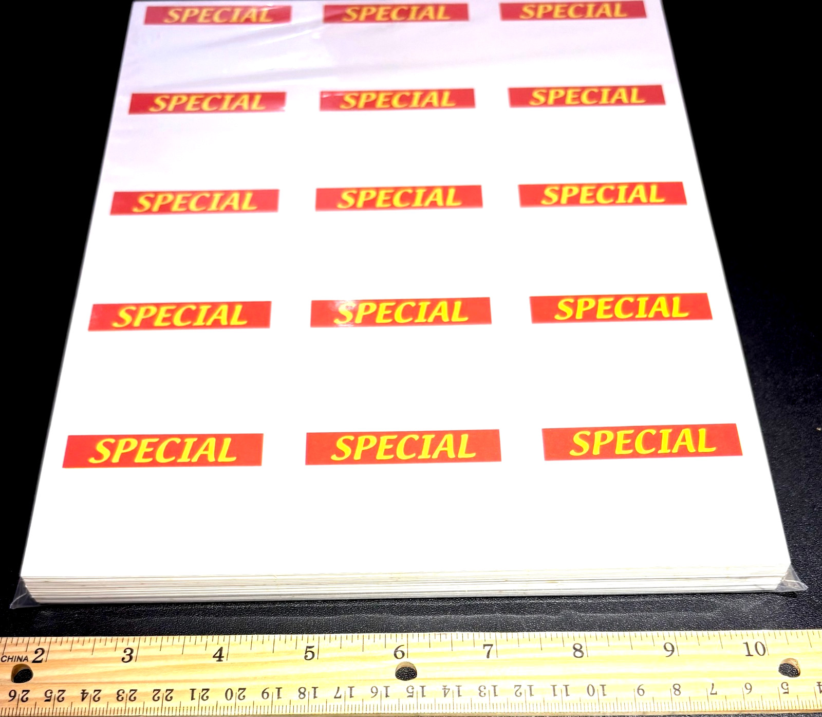 NEW!! ⭐BULK PACK⭐ 975 RETAIL STORE GARAGE SALE PRICE SIGNS TAGS CARDS (SPECIAL)