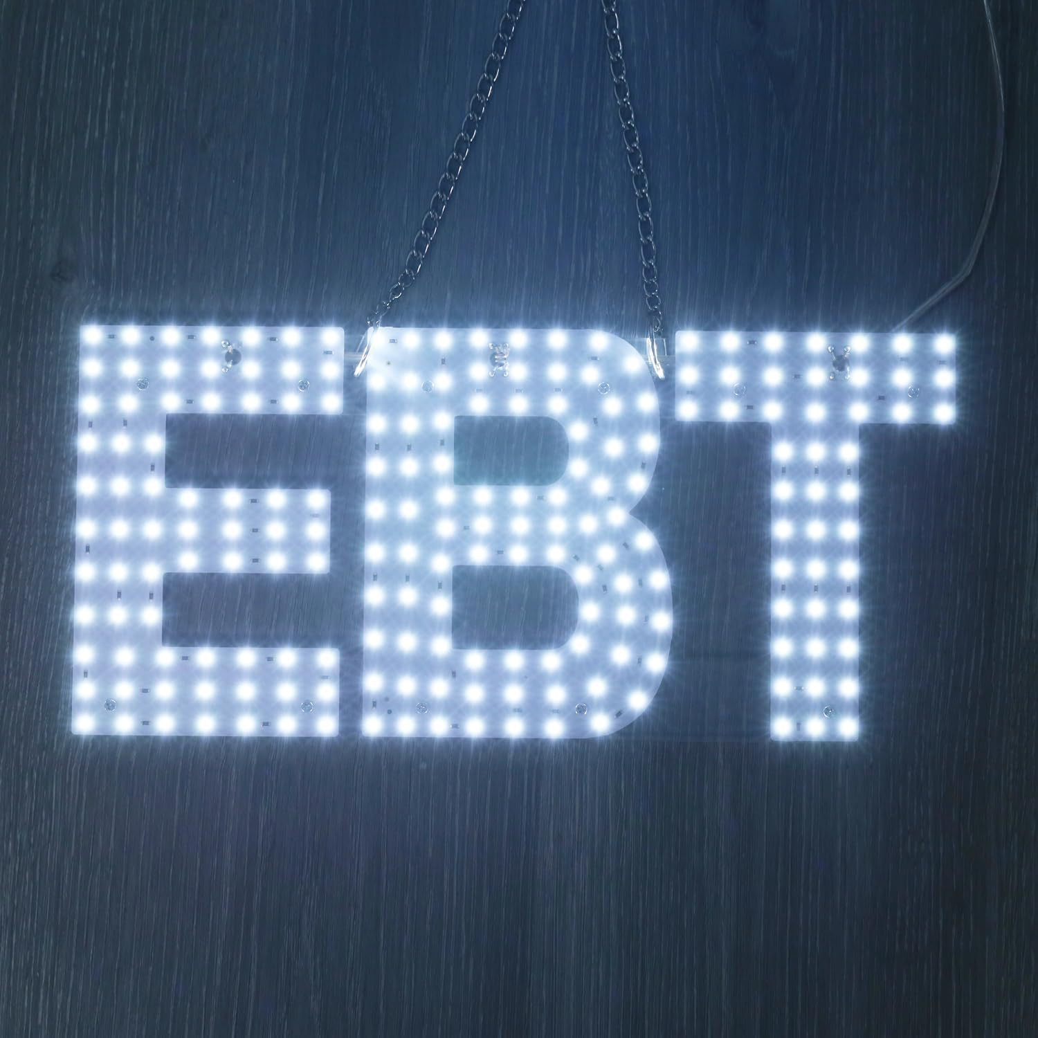 30″x10″ Large LED EBT Signs for Smoke Shops, Super Bright Unique Design EBT Sign