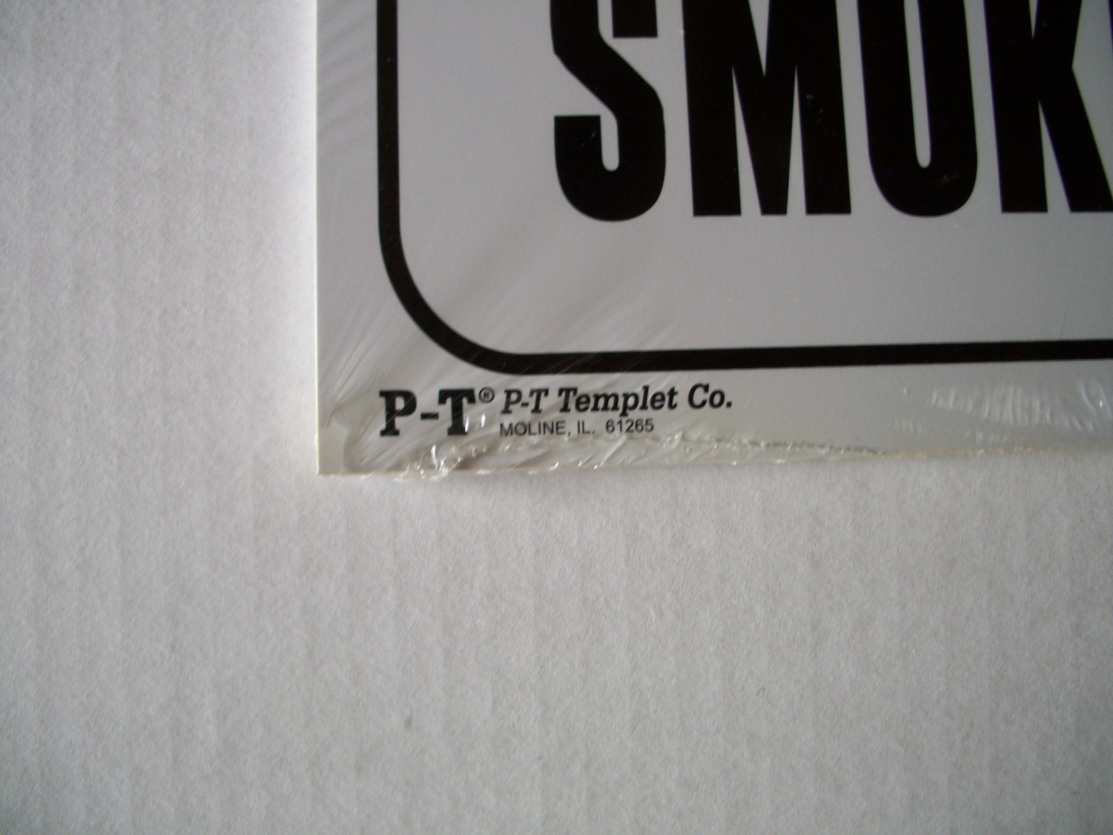 12 Pack Red & White 8×12 Inch Flexible Plastic “NO SMOKING” Sign’s