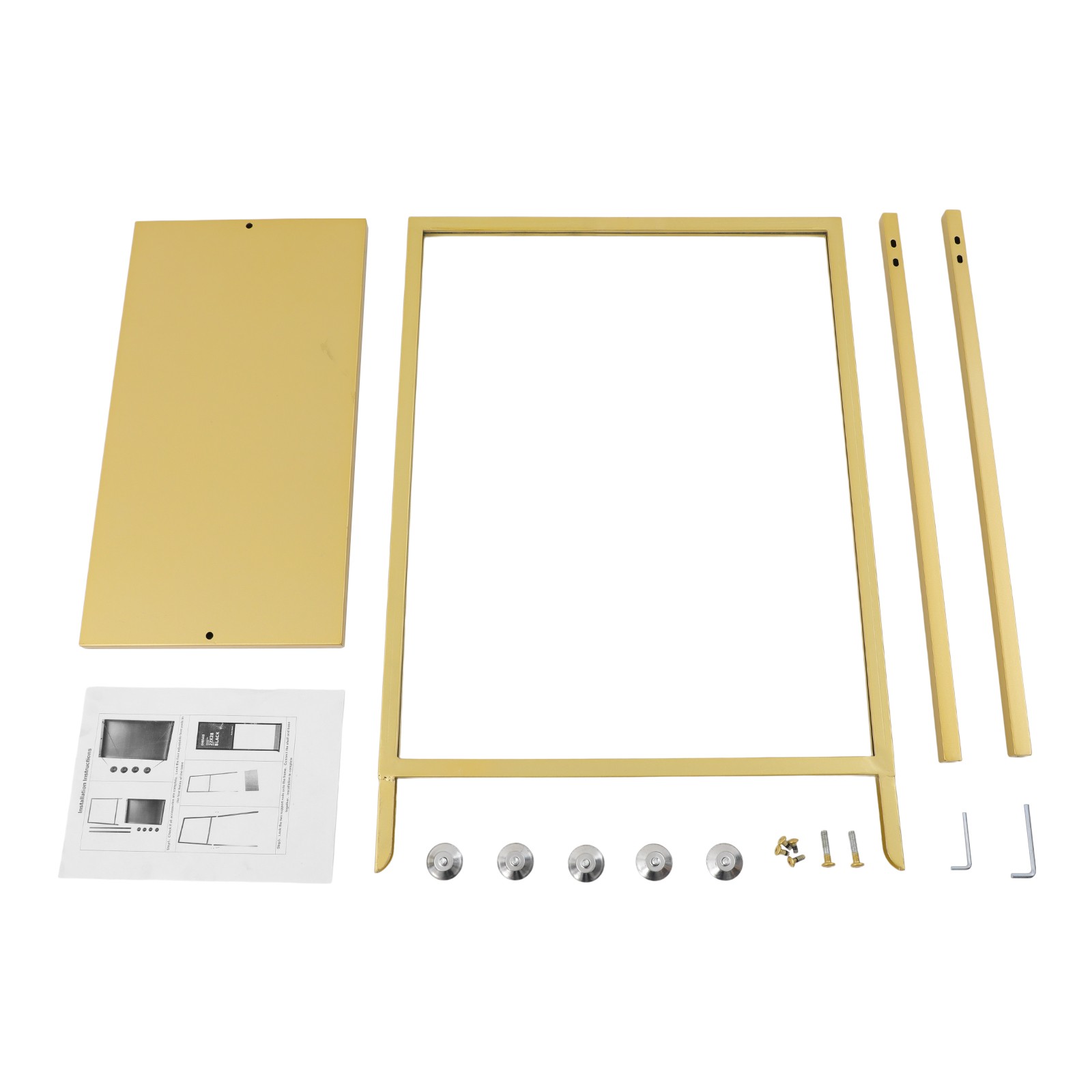Poster Holder Stand, Pedestal Sign Stand, Rectangular Heavy Duty Poster Display