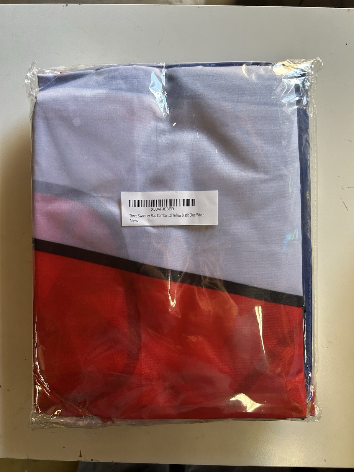 Three Swooper Flag Combo Open Used Quality Cars Sale Red Yellow Black Blue White