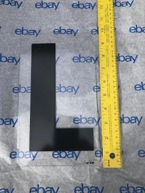 8 inch zip letters changeable outdoor signage marquee letters Letter L