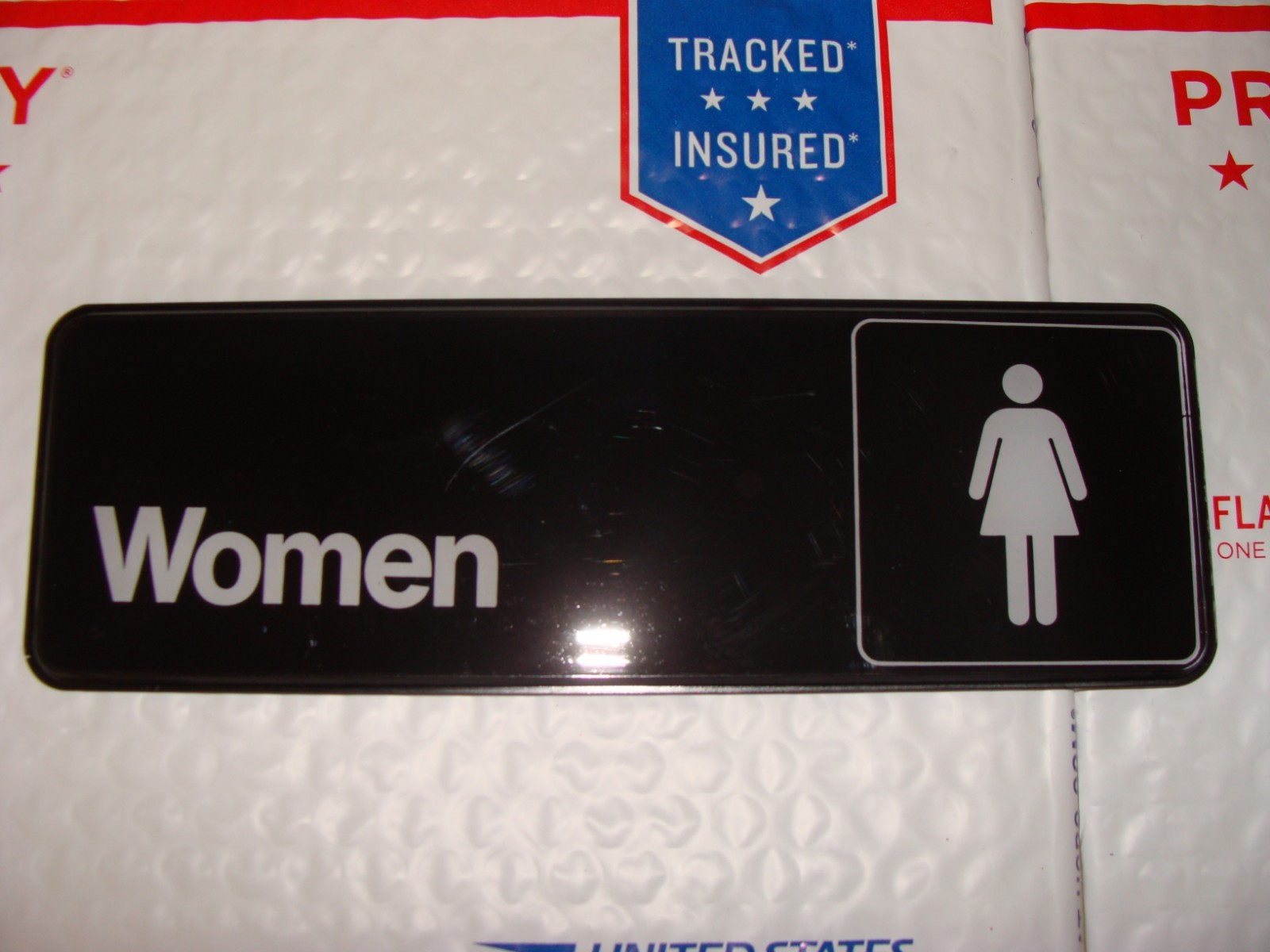 Door Signs 1/8 Thick Plastic Gloss Cole Visual Signs Choice Women Men Office USA