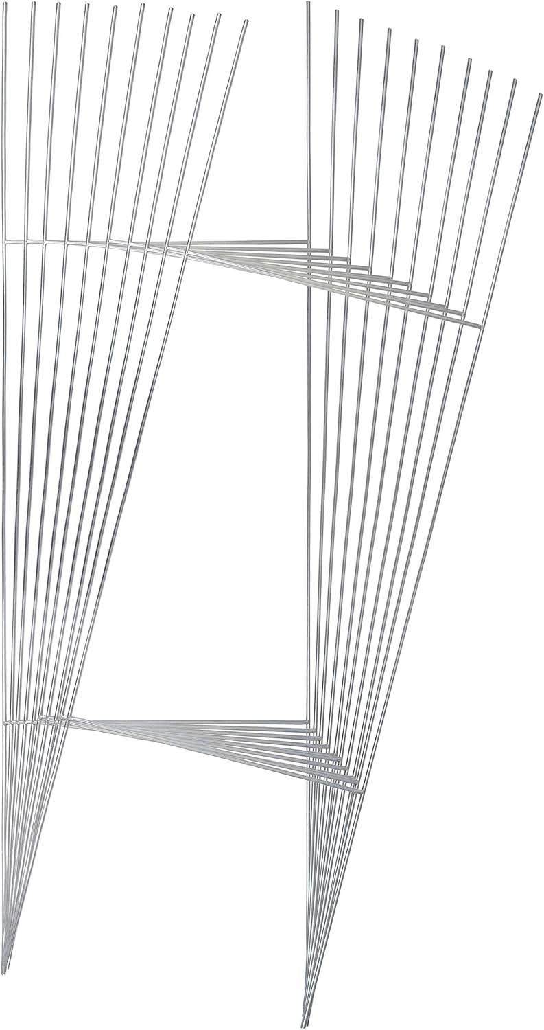Metal H Frame Wire Step Stakes 10 inch X 30 inch (50PK)