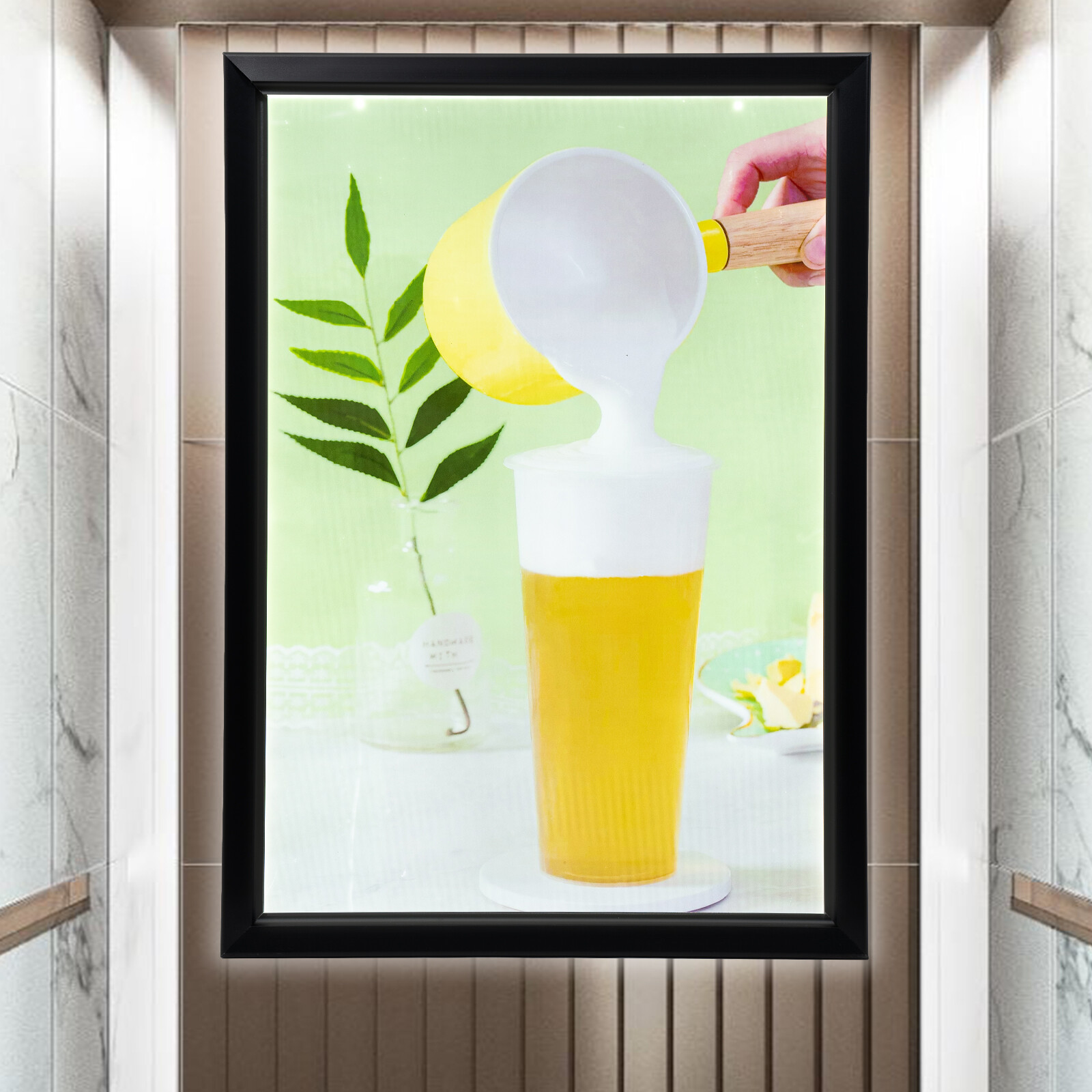 27×40” LED Poster Movie Frame Backlit Light Box Advertising Sign Display 40*27″