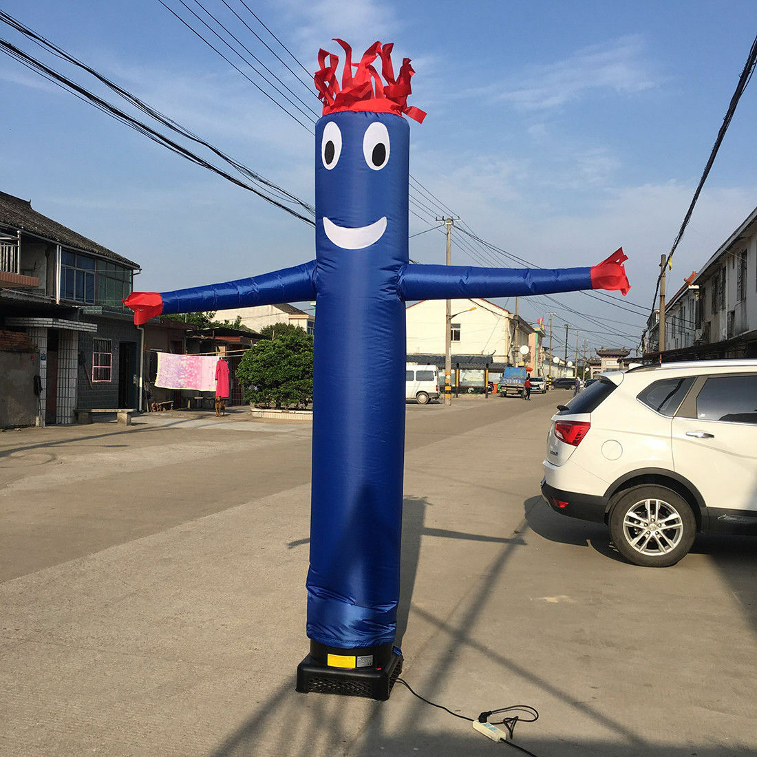 20FT/6M 10FT/3M Inflatable Advertising Air Wind Tube Puppet Sky Wavy Man Dancer
