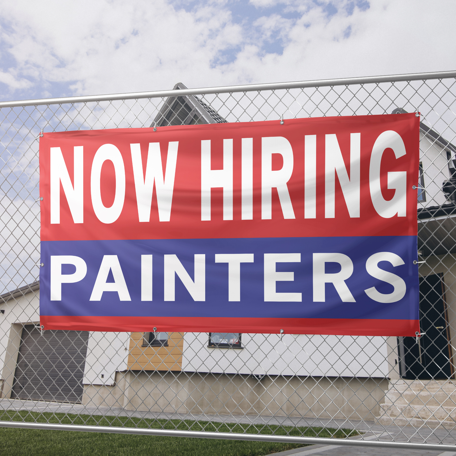 Now Hiring Painters 13 oz Heavy Duty Vinyl Banner Jobs Available Help Wanted