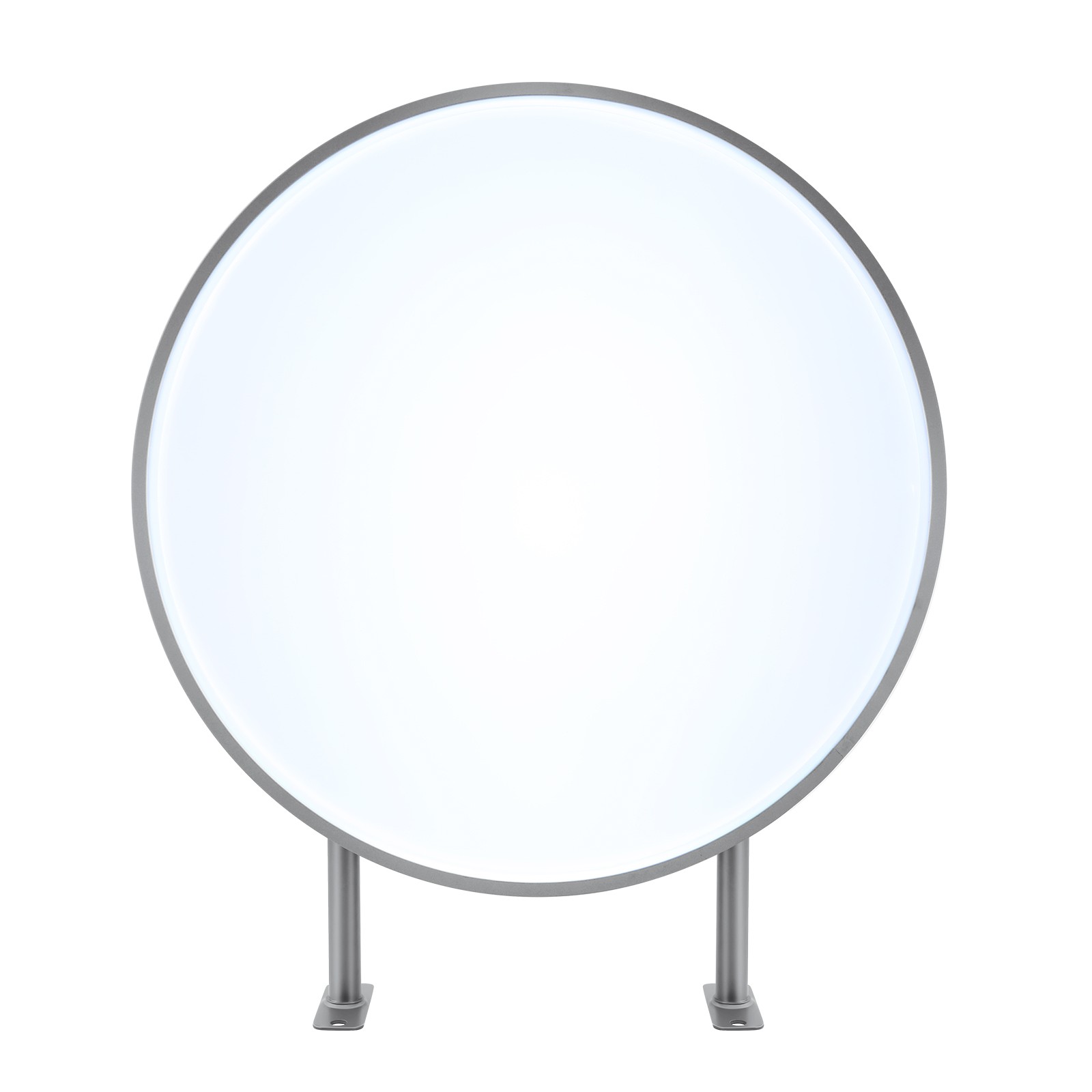 24Inch LED Round Sign Light Box Advertising Projecting Light Box Double Sided