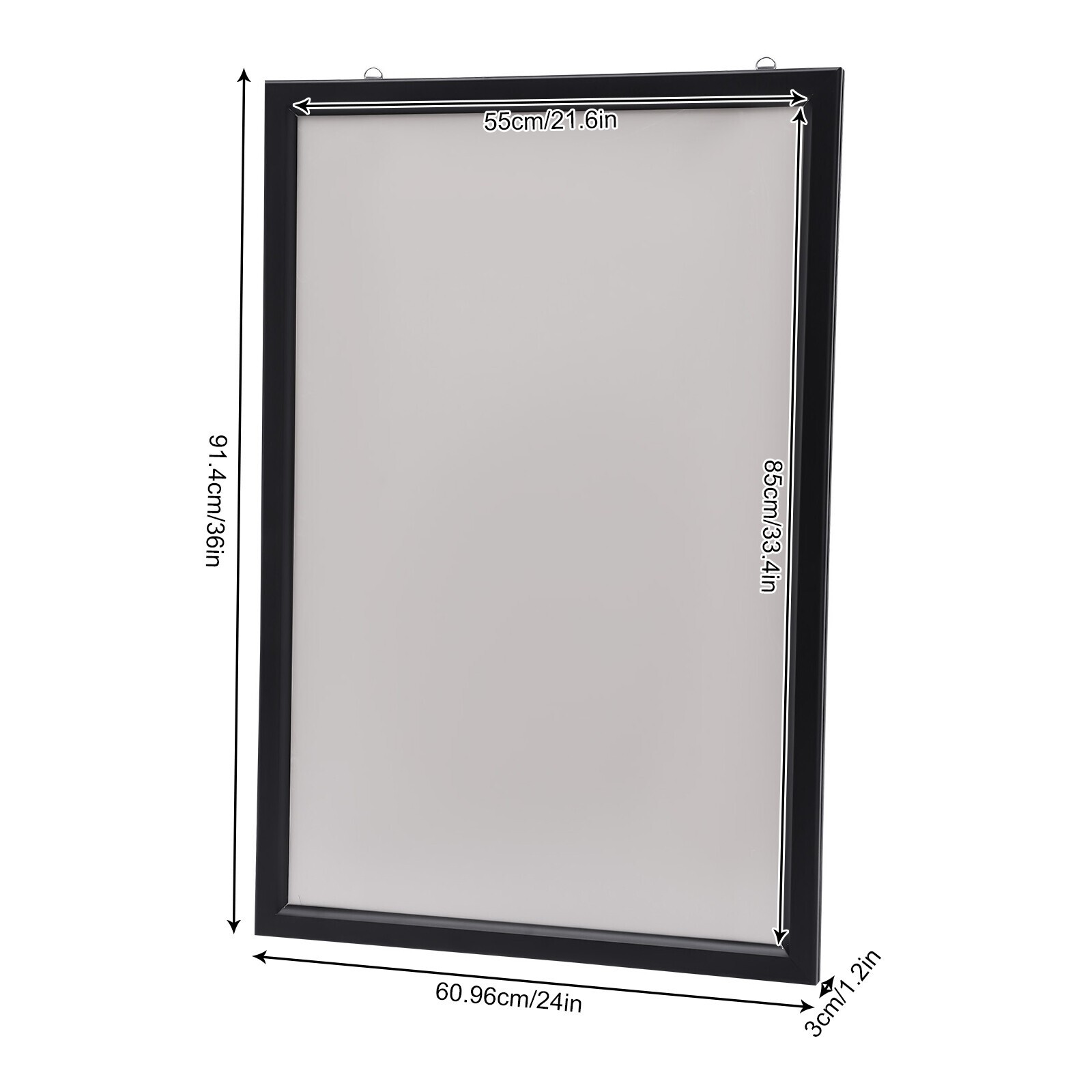 24″x33″/24″X36″, 27″ x 40″ LED Backlit Movie Poster Art Picture Frame Light Box