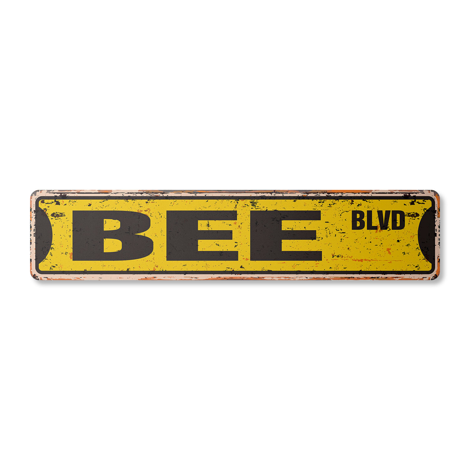 BEE Vintage Street Sign bumble honey insect pollen pollination| Indoor/Outdoor