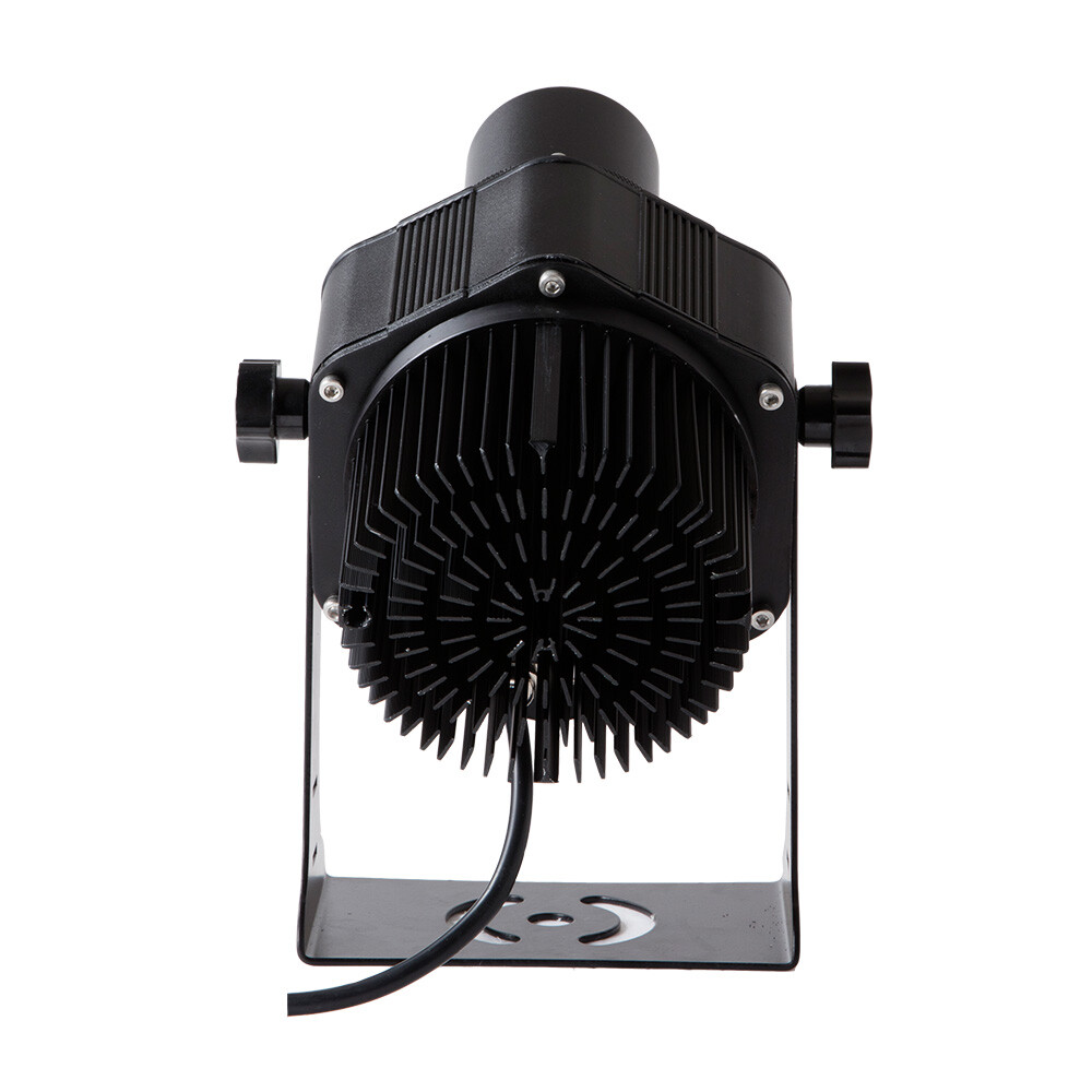 40W Outdoor Black Desktop Mountable LED Gobo Projector Advertising Logo lamp