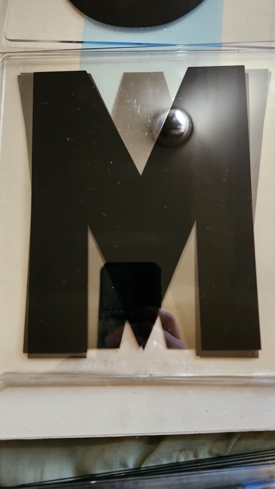 50 Gemini Marquee Sign Letters Rigid Acrylic Black Clear Outdoor 8on9