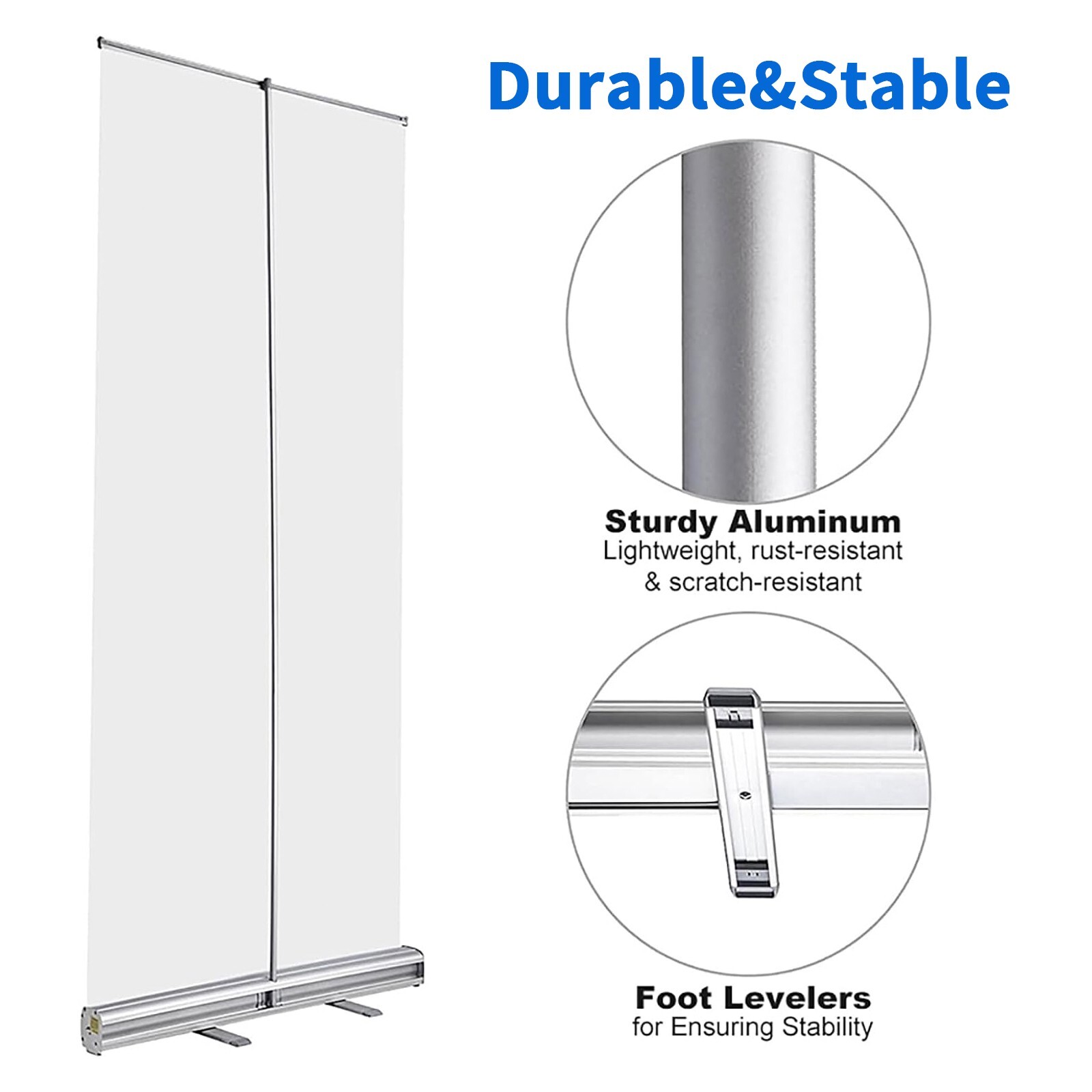 Custom Banner Display Stand – Roll Up Sign for Exhibition Trade Show,wedding,bar