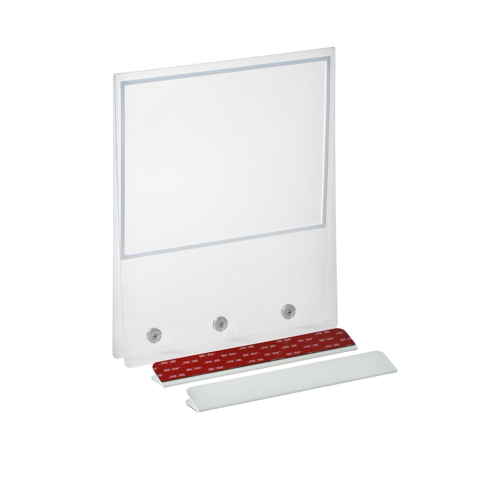 Plasticade Signicade A-Frame Sign Topper Holds 8.5 x 11 Inserts Double Sided