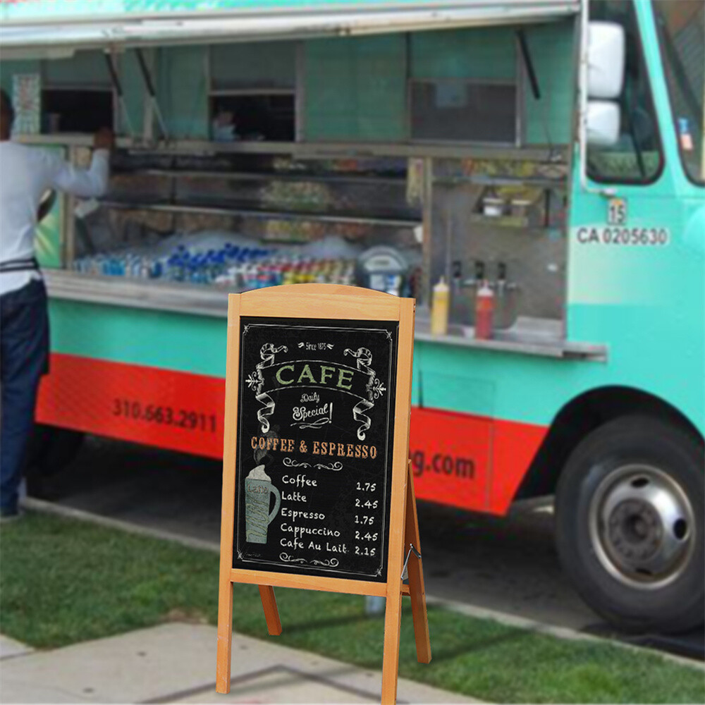 Extra Large Magnetic A-Frame Chalkboard Menu Board Sidewalk Sandwich Board Sign