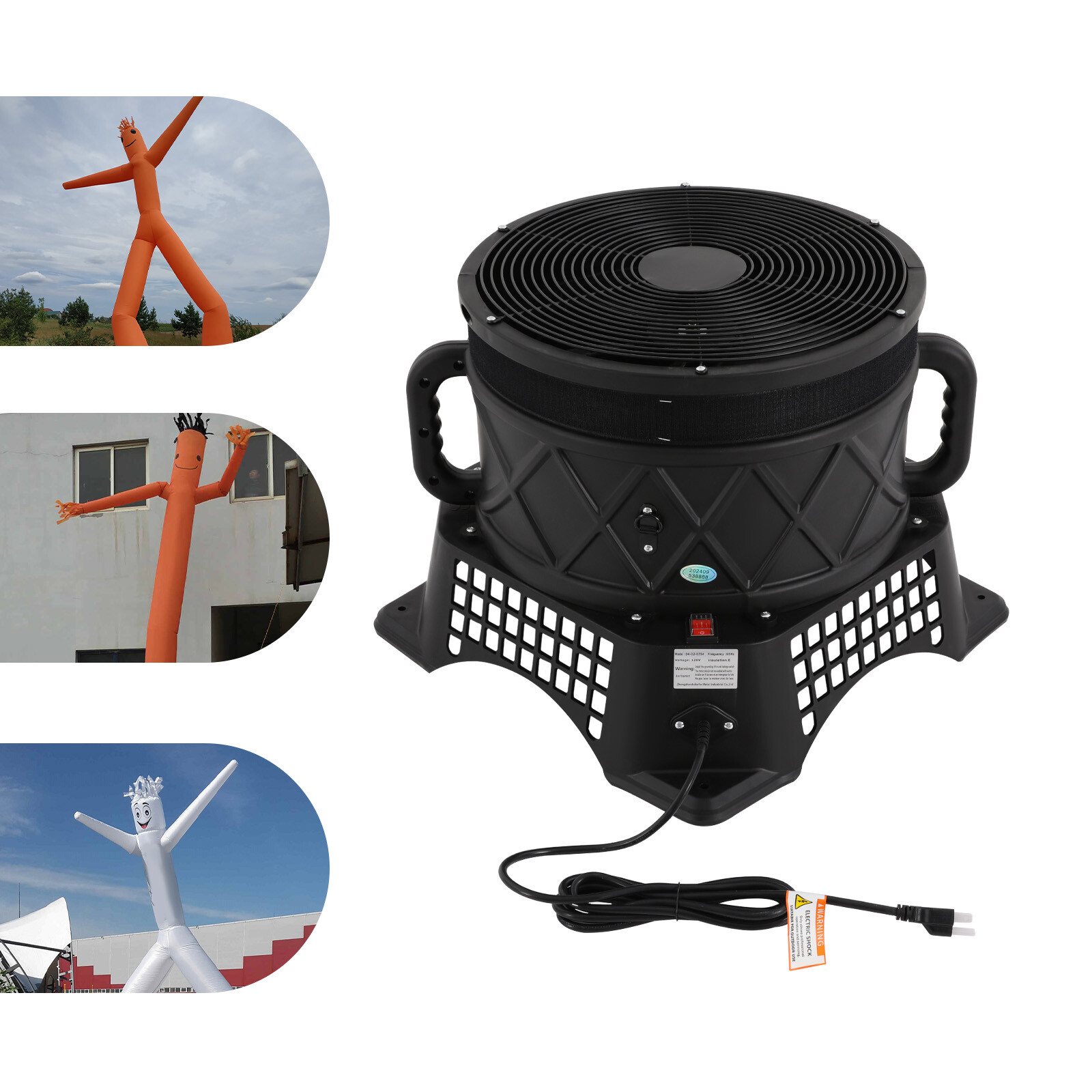 Blower Fan Air Blower Fan D4-02-0754 Blower For Inflatable Waving Puppet 750W