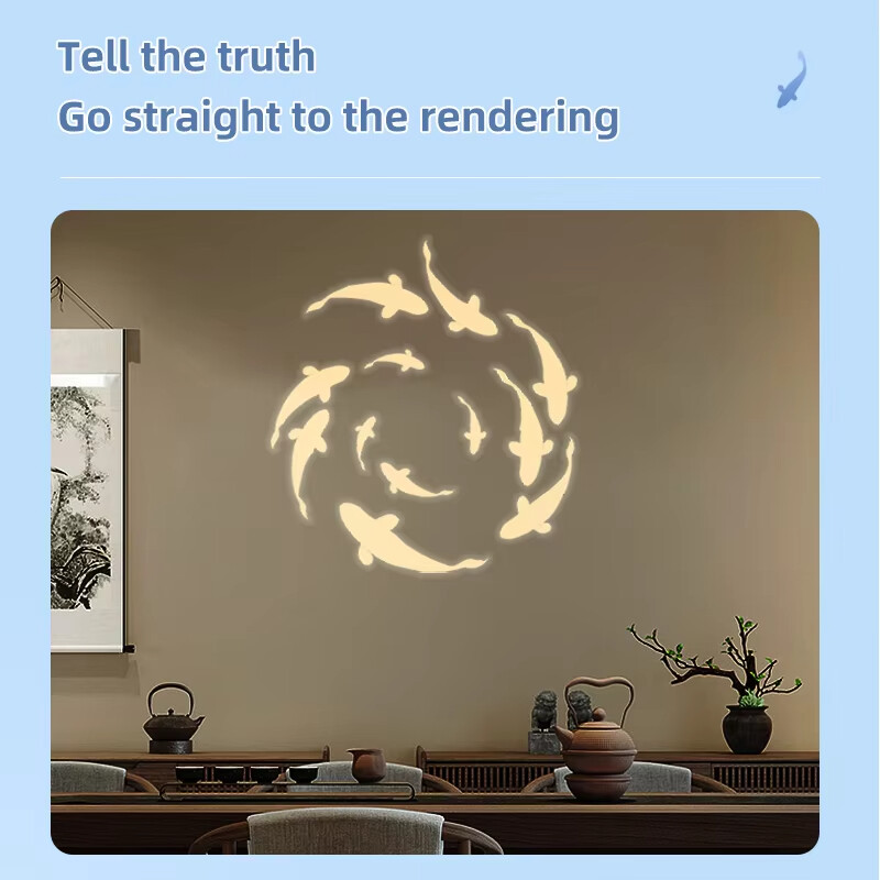 8W Custom Corridor Ceiling Light Downlight Entry Light LED Logo Gobo Projector