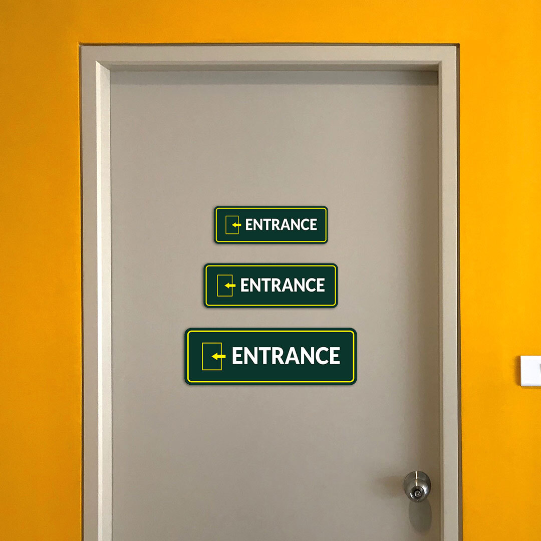 Standard Plus Entrance Door or Wall Sign | Workplace Office and Business