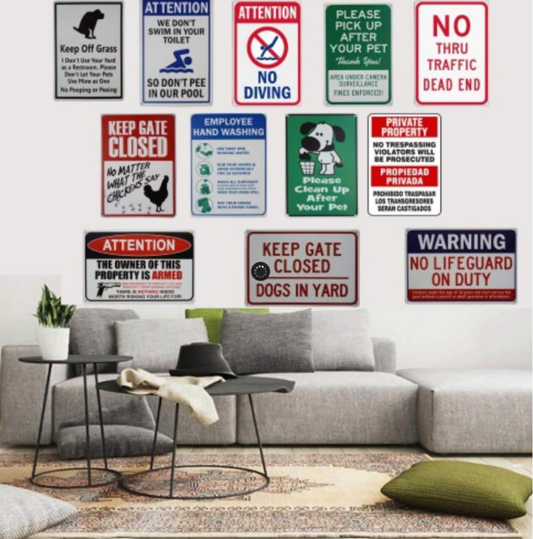 Warning Sign ONE Way Right Arrow Right Direction Indicator English Spanish Du…