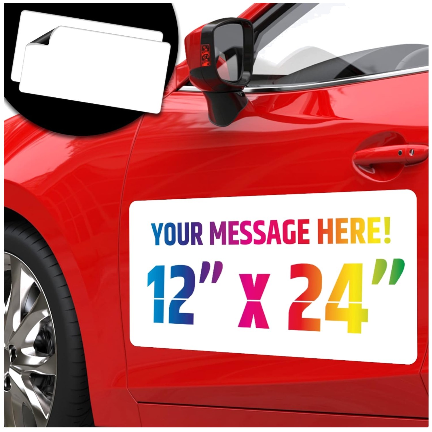Magnetic Car Signs – Customizable Business Advertising