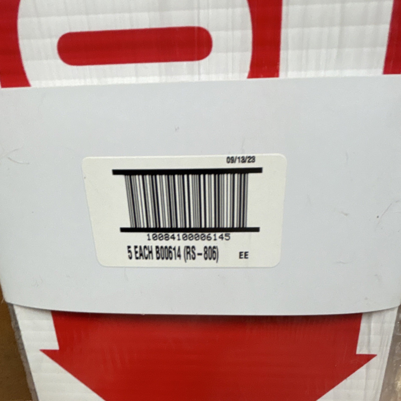 Hy-Ko RS-806 For Rent Yard Sign Red/White Pack of 5 Street Pole Mounted