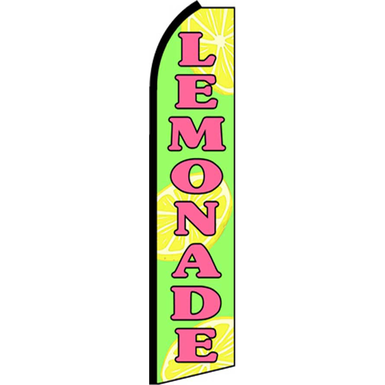 Lemonade 3 ft X 11 1/2 ft Polyester Swooper Flag