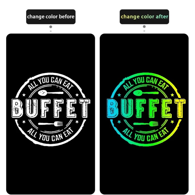 15W-110W Waterproof Dynamic Color Changing Wedding Light Logo Gobo Projector