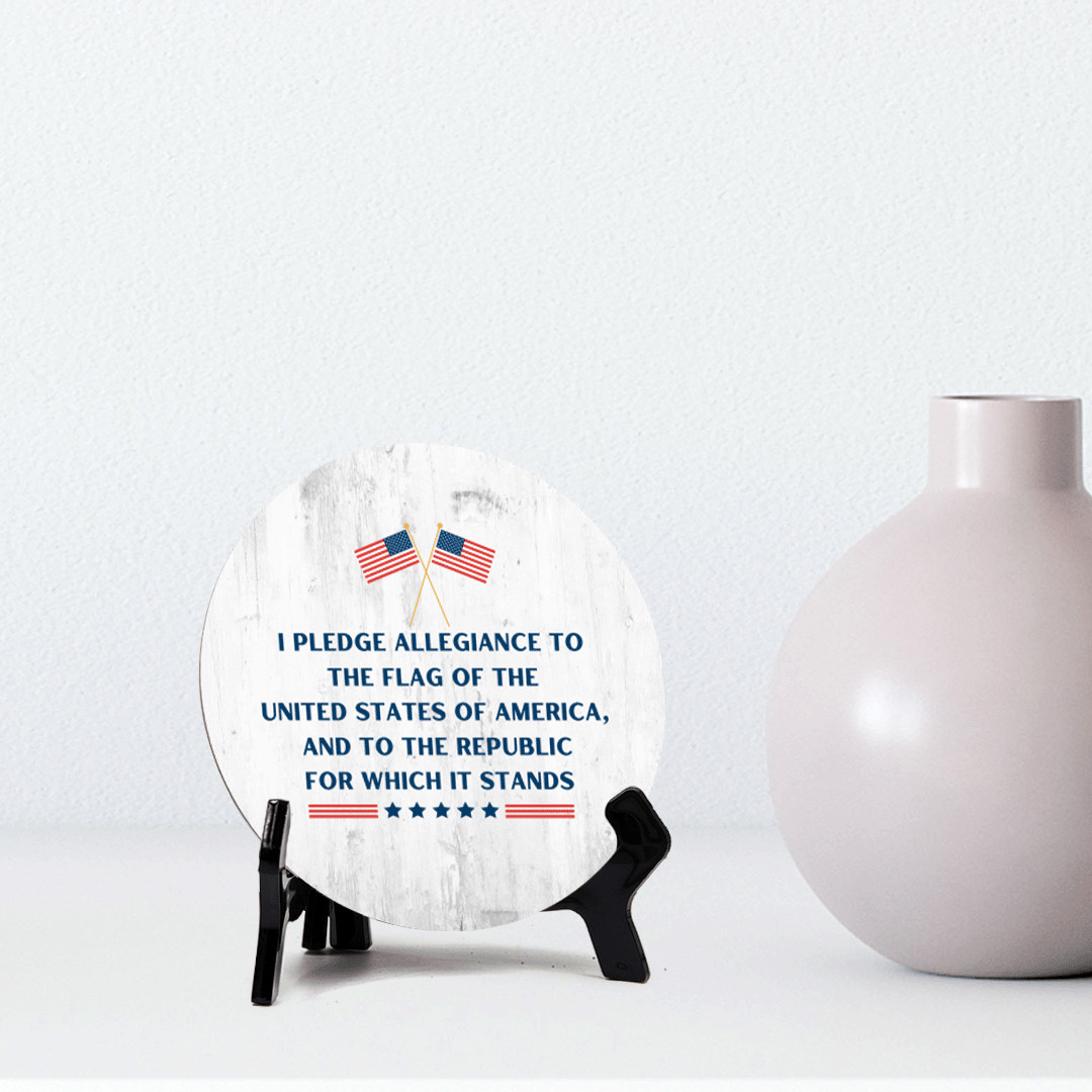 I Pledge Allegiance to the Flag of the United States of America, and to….