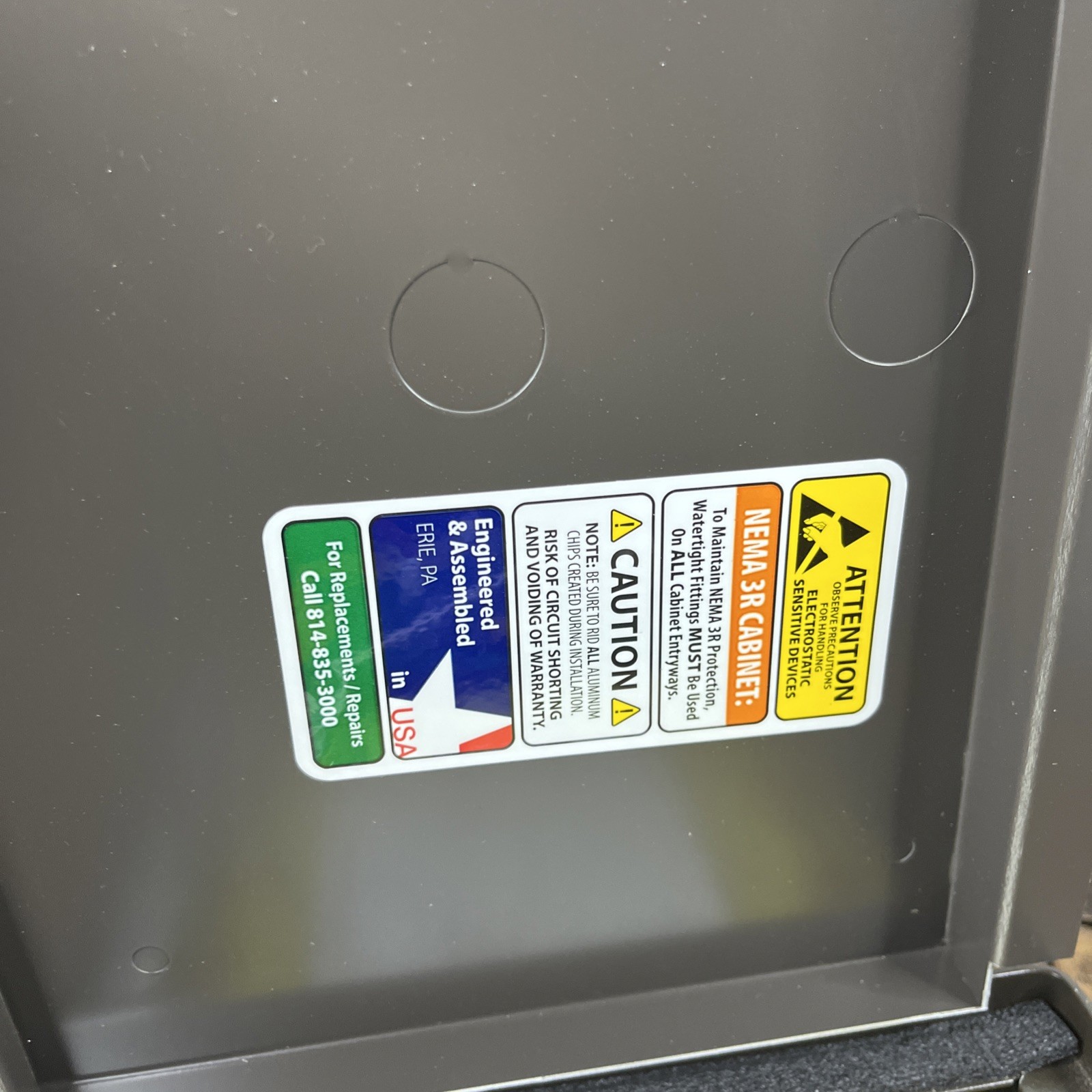 X-Ray In Use | Sign Directional Systems Signal-Tech 120-277VAC 60HZ 0.04-0.02A