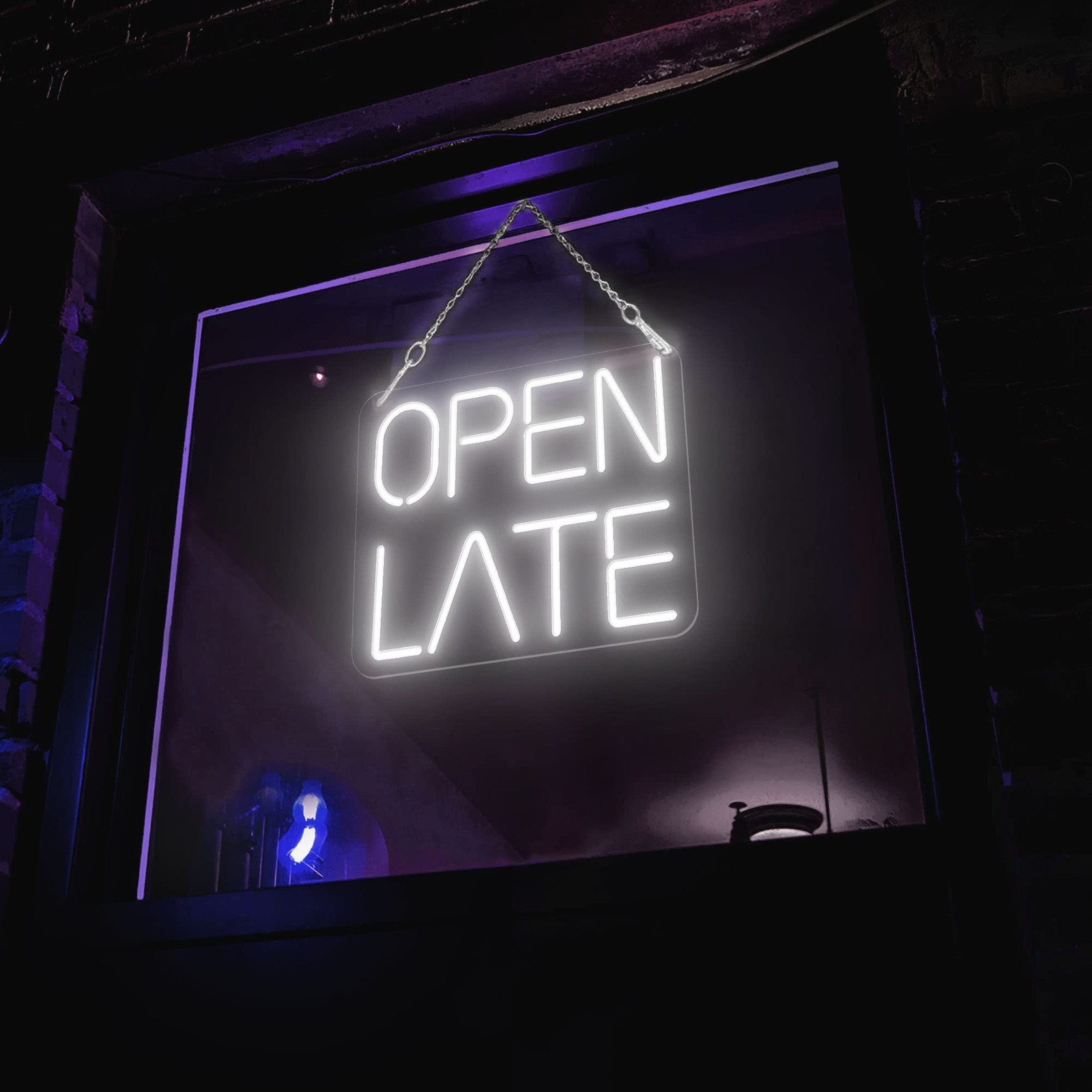 Open Late Neon Sign (17.2×13.3”) Neon Open Sign Led Open Signs for Business …