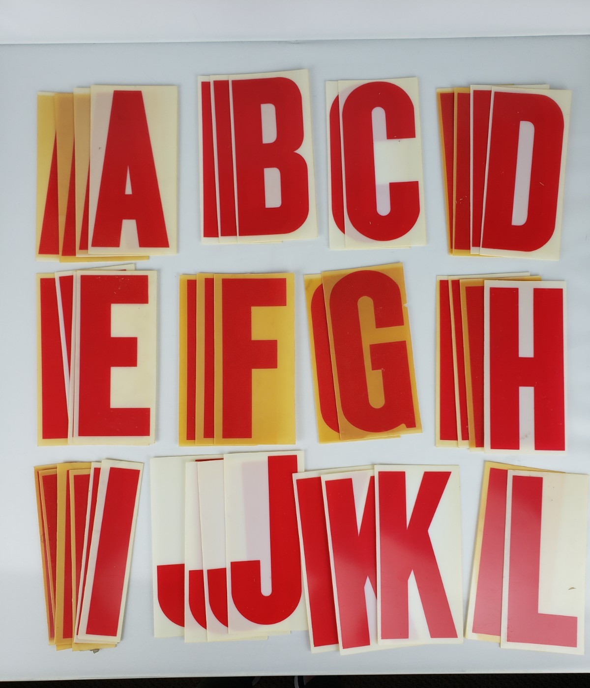 6 Inch Flexible Outdoor Portable Marquee Sign Letters Numbers Symbols 140 Count