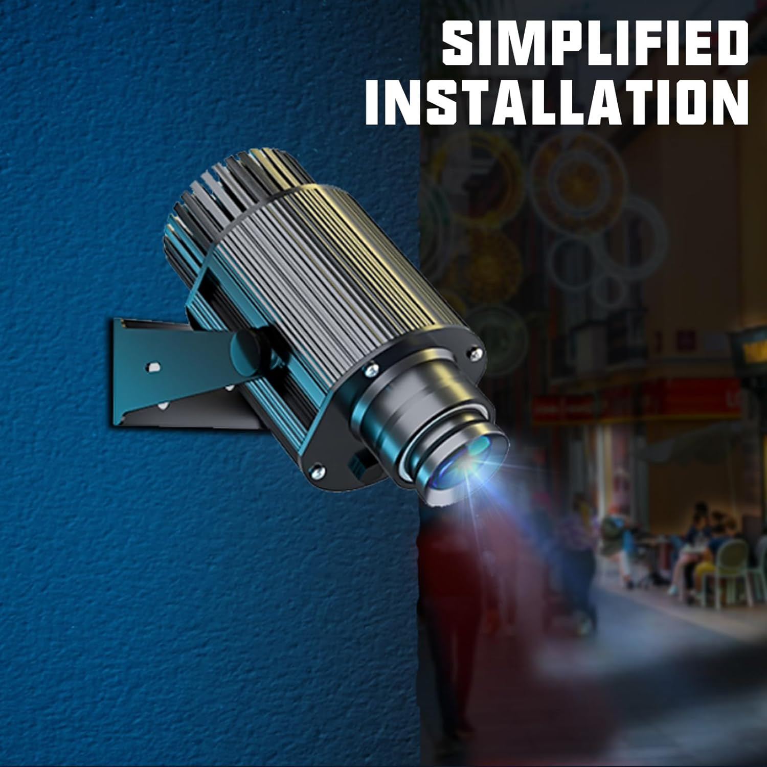 Custom Logo Projector Lights for Business & Weddings – Waterproof HD LED