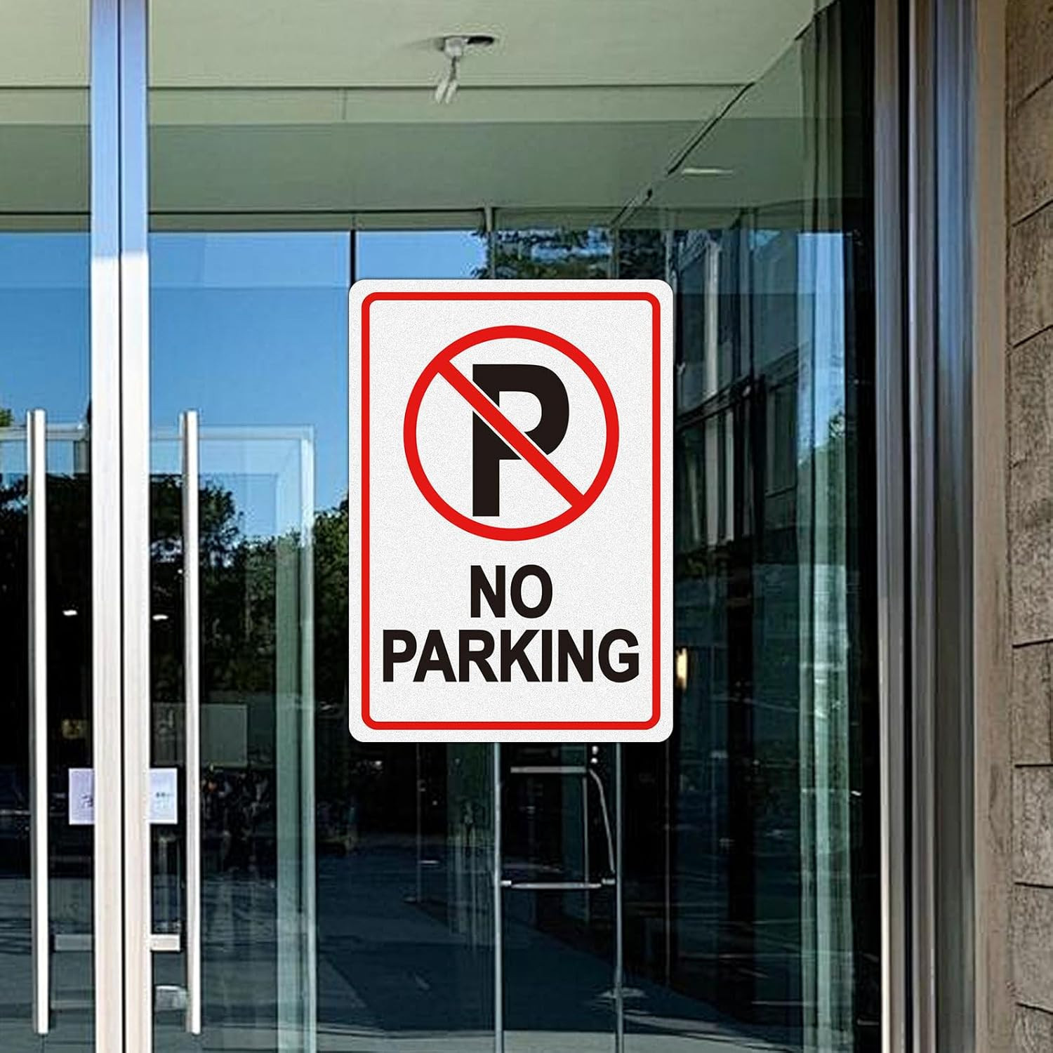 No Parking Signs, Do Not Park Here Sign, 3 Pack 10×7 Inch Reflective Waterproof