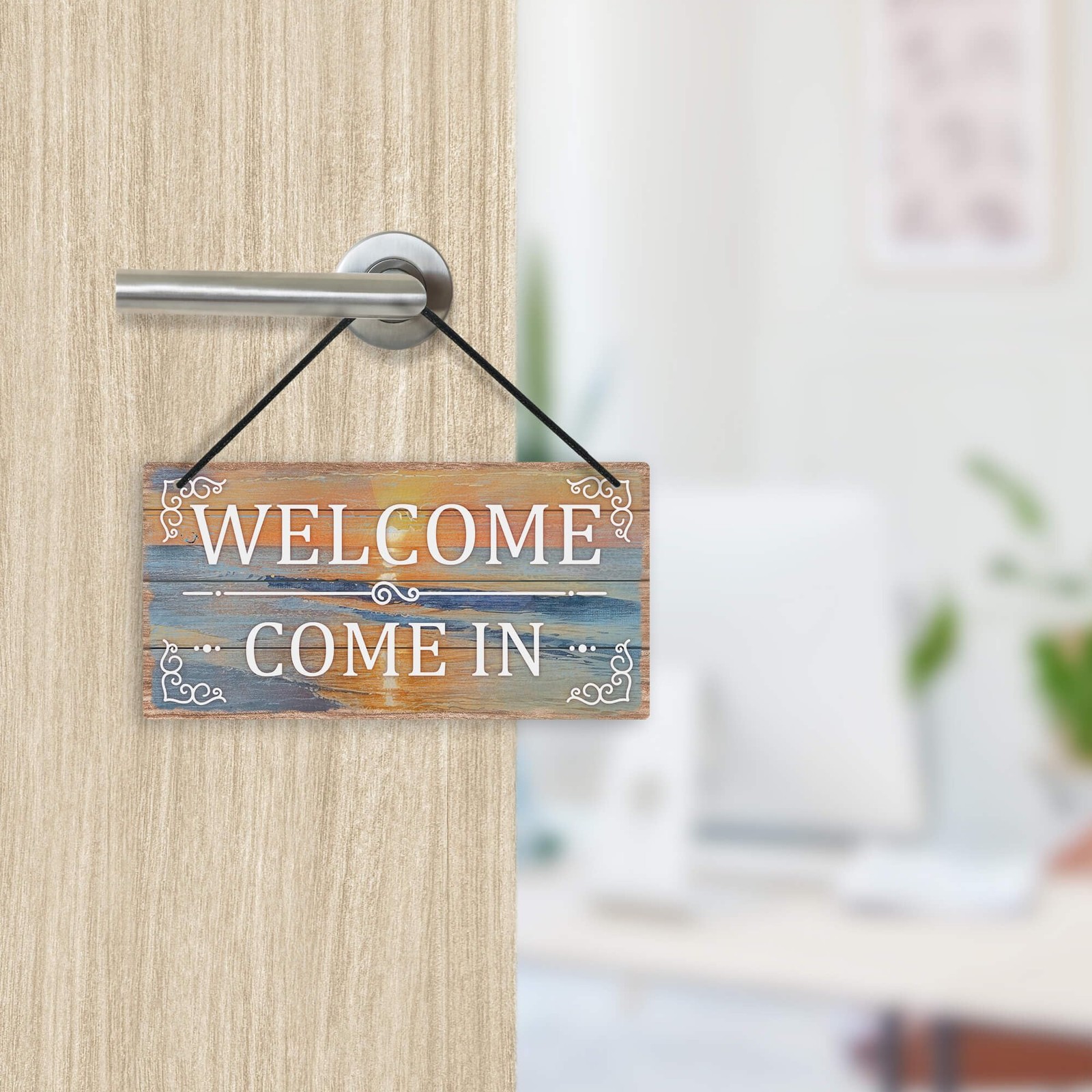 Meeting in Progress Door Sign – Welcome Come in Office Sign for Meeting Room,…