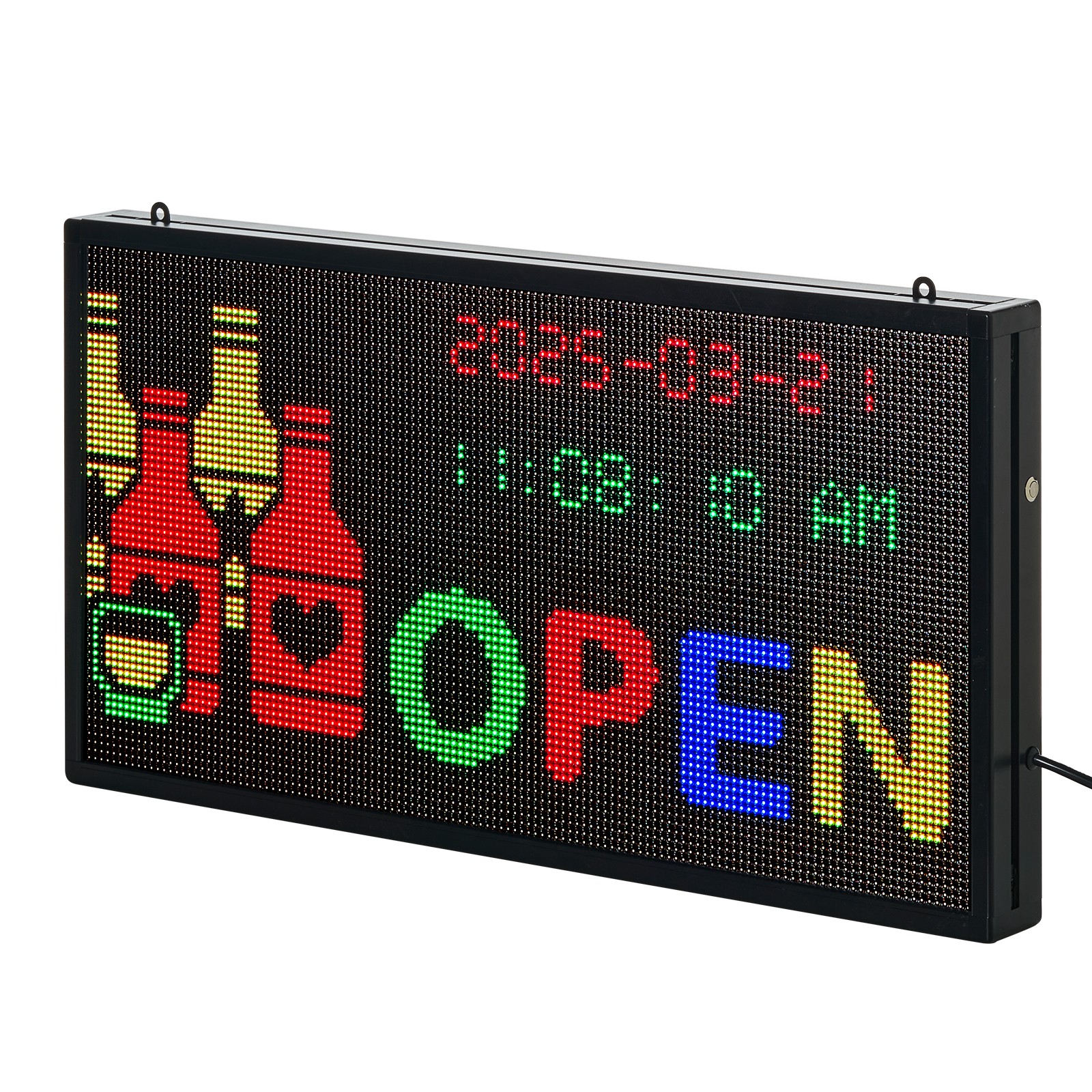 27×14 in Programmable LED Sign Scrolling Digital Display Board P5 Full-color