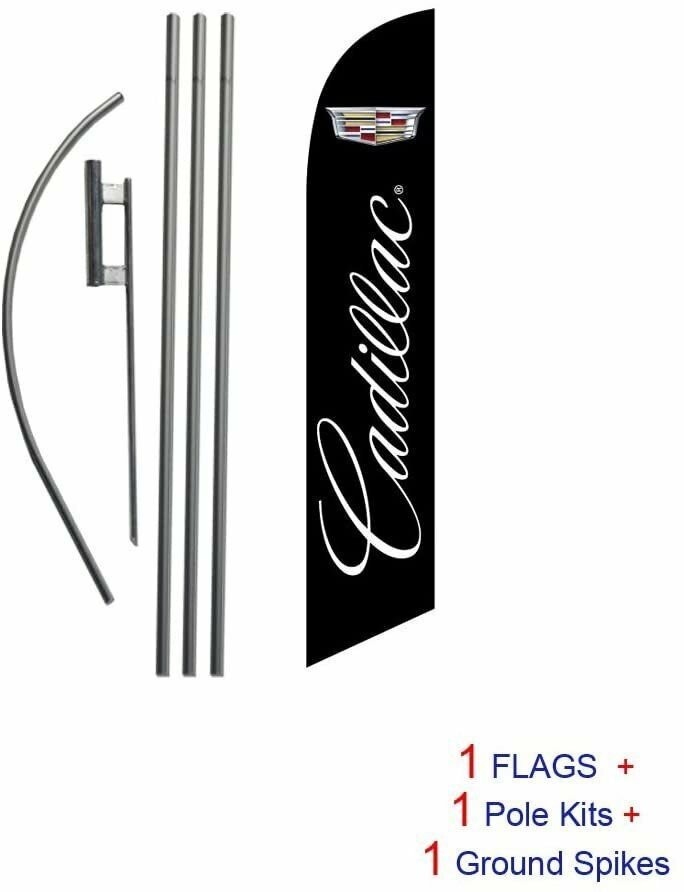 Auto Dealership Advertising Feather Banner Swooper Flag Sign with Flag Pole…
